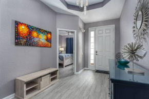 Spacious 4BR Home Themed Rooms, Pool, Near Disney